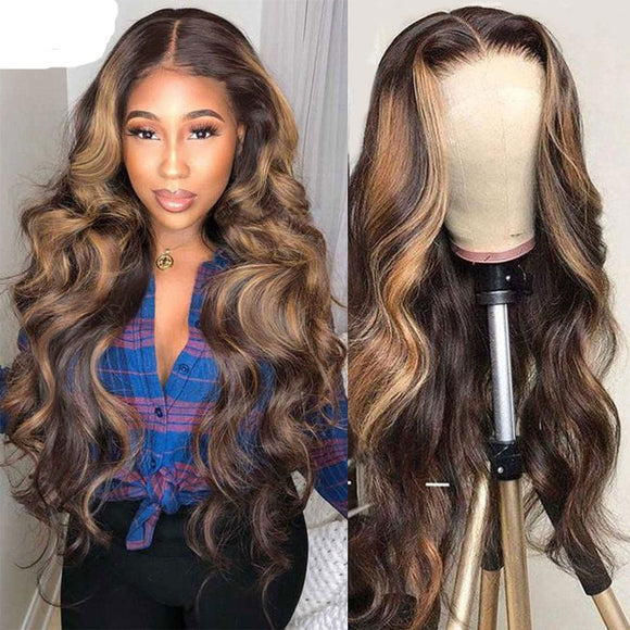 Body Wave Lace Front Wig 150% Lace Frontal Wig