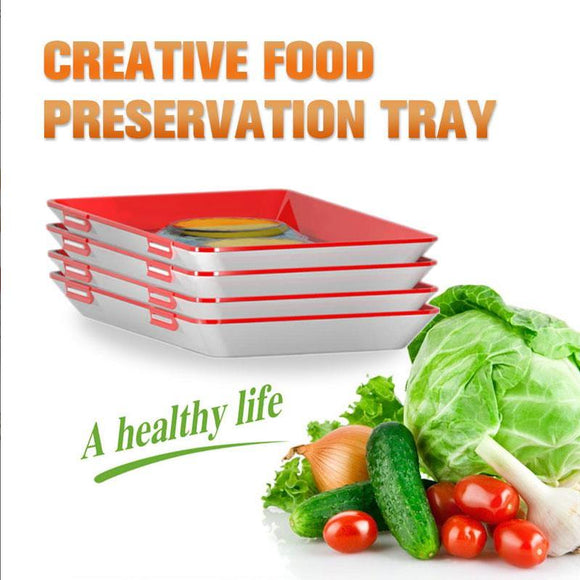 Creative Refrigerator Food Preservation Tray