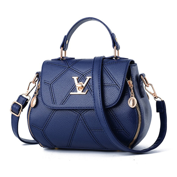 Top leather handbag for women