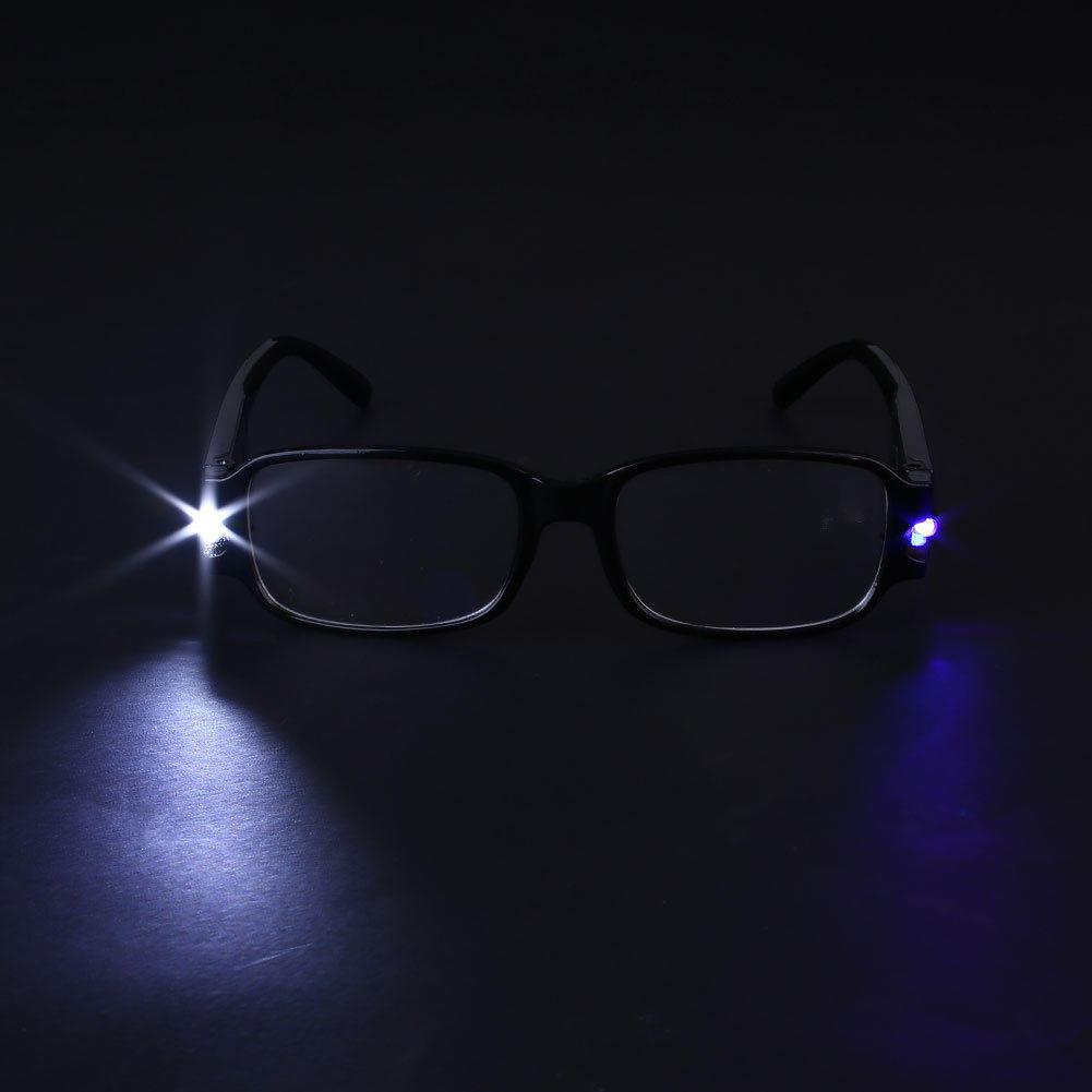 Multi Strength Reading Glasses With Led Diopter Magnifier Light Up 