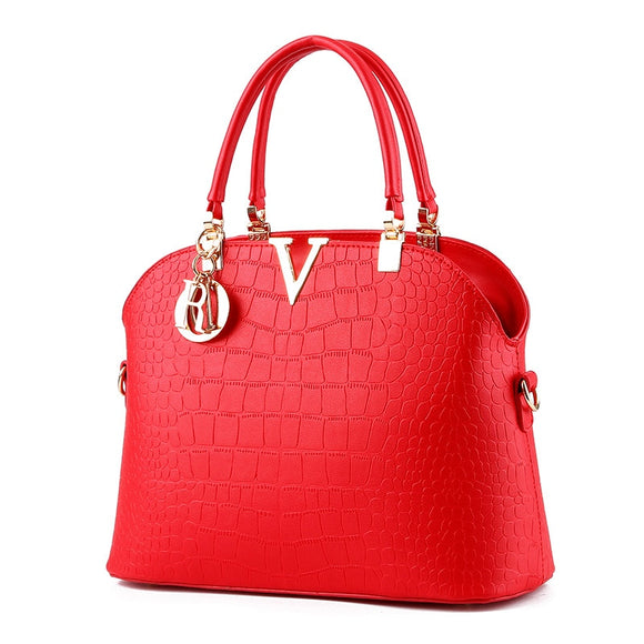 High Quality Solid Color Handbag