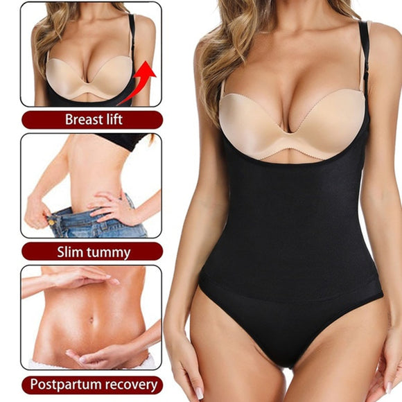 Women Seamless Latex Body Shaper